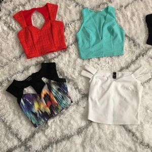 Crop top lot